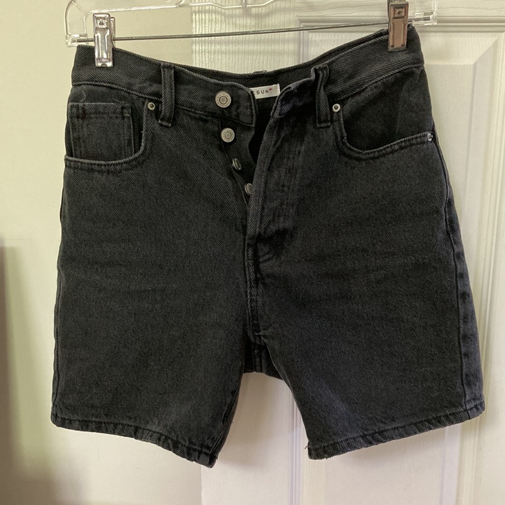 PacSun Women’s Black Denim Shorts, 24
